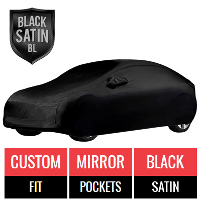 Black Satin BL - Black Car Cover for Tesla Model Y 2024 SUV 4-Door